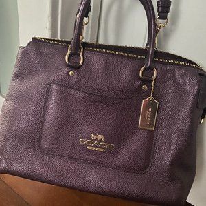 Authentic Leather Coach Purse